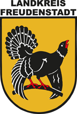 Bild des Wappens des Landkreises Freudenstadt Bild des Wappens des Landkreises Freudenstadt
